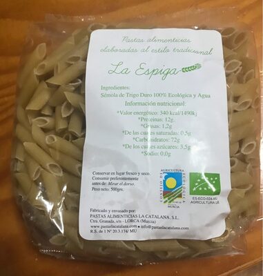 Macarrones - La Espiga - Compra Sostenible